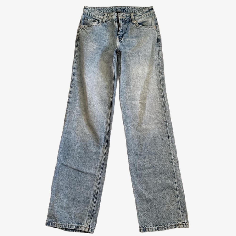 Divided Blue Straight Jeans with Natural Fading